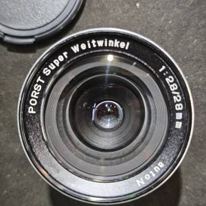 PORST Super weitwinkel 28/2.8 28mm 28 Japan 鏡片通透冇花冇霉 for M42 98%new