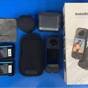 [觀塘實體店] 二手 Insta360 X3 (共2電+快速充電盒+鏡頭保護套) 行貨 *S72246* | I...