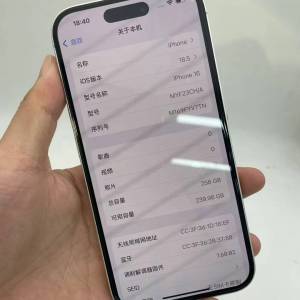 蘋 果16 256g