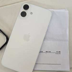 99.9新iPhone 16 plus 256gb,港版雙卡，5月買，備機少用，電池健康度100，完美冇花...