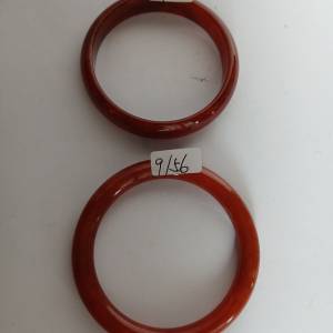 红翡手鐲， 圓滑好水頭，不保A貨，單隻680元兩隻1000元。no.D19.7.25