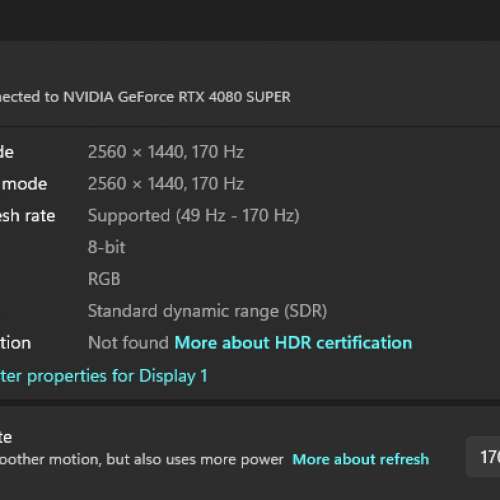Asus TUF VG27AQ1A 1440p QHD 170hz (not 4k)