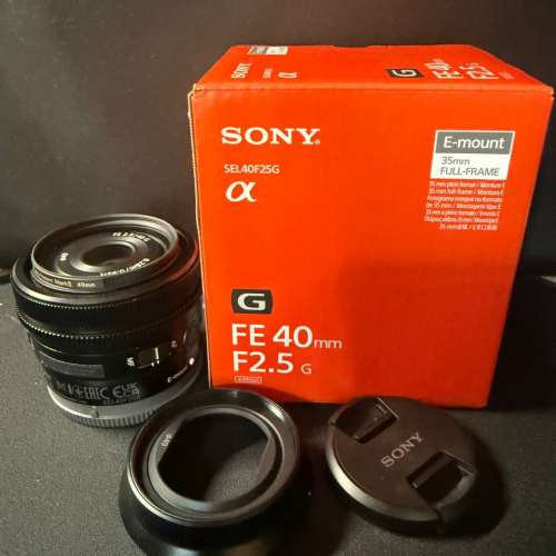 Sony FE 40mm F2.5 G