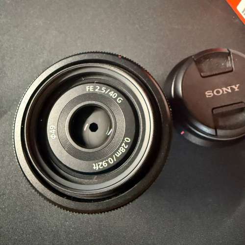 Sony FE 40mm F2.5 G