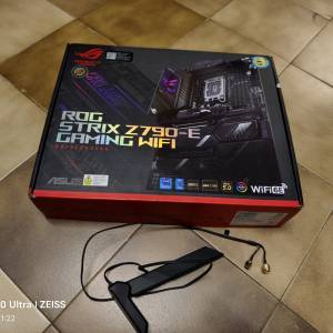 華碩ROG STRIX Z790E wifi有盒單，保修到26年左右