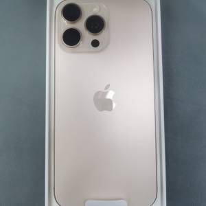 全新未激活iPhone 16 Pro Max 256GB 沙漠金色