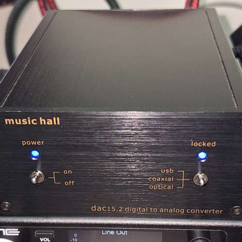 美國 Music Hall 15.2 DAC Digital-to-Analog Converter PCM1796 24bit/192kHz