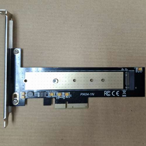 M2 轉PCIE x 4 擴展卡