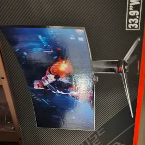 Asus 華碩 ROG Swift PG34WCDM 34吋  OLED 2K 曲面電競螢幕