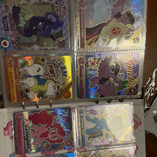 小馬寶利兩本卡冊連卡