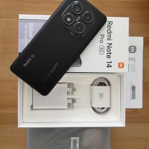 ♥️ Redmi Note 14 Pro 5G 512GB 香港行貨 兩年保養 (2億像素，IP68防水)