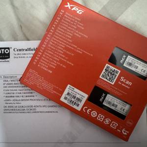 ADATA GAMMIX D20 AX4U3600316G18A-DCBK20 3600MHz 32GB Kit (16GB*2, 黑色散熱片)