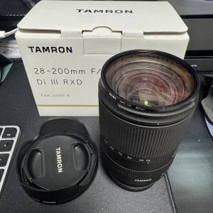 Tamron 28-200mm F/2.8-5.6 Di III RXD For Sony E-Mount