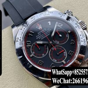 Rolex 勞力士 daytona 116519 40mm 白金黑 膠帶 計時