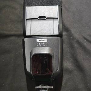 metz 美滋 48  AF-1 閃光燈 for canon 佳能 功能正常 冇盒 有袋 送電試燈