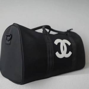 Chanel 黑色旅行袋健身袋