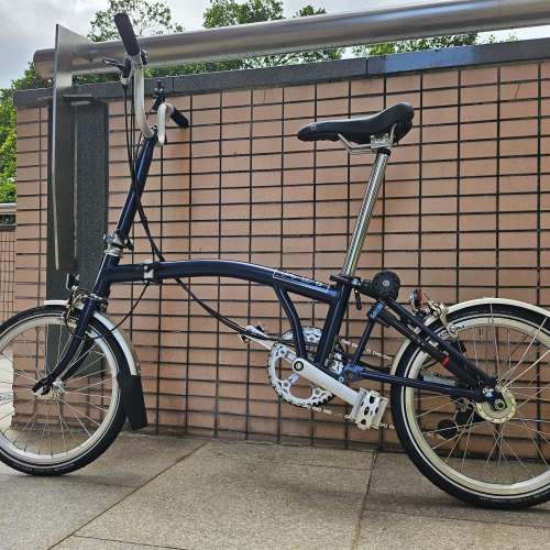 Brompton 6 speed Tempest Blue 全原装