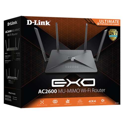 D-Link DIR-882 AC2600 雙頻路由器 高穿透力 大覆蓋範圍 [行貨,三年原廠保用,實體店...