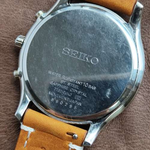 Seiko石英計時响鬧表(7T62, 40mm）