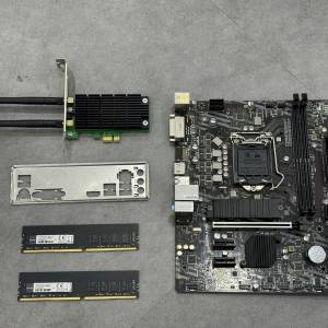 Lexar 32g 2666 + MSI B460M-A PRO 10代底板 送wifi card