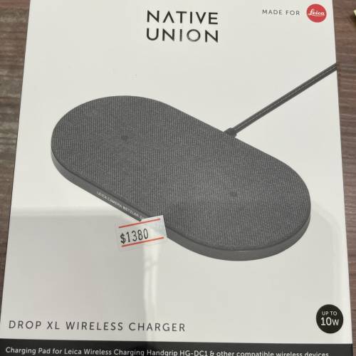 leica native union drop XL wireless charger