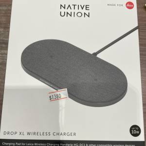 leica native union drop XL wireless charger