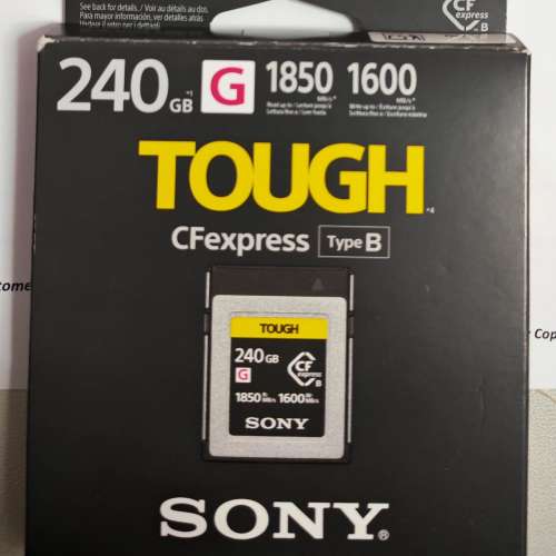 Sony TOUGH CFEXPRESS Type B 240g