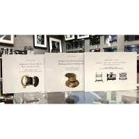 Old Photographic lenses book set (France, Germany and Austria, Britain) by Corra