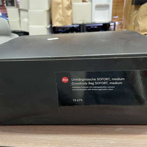 Leica Sofort Crossbody Bag (Medium)Black 19675