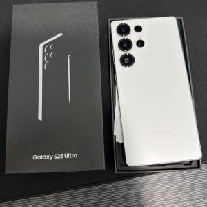 99%新 行貨Samsung S25 Ultra 12+512 白色 全套配件齊單