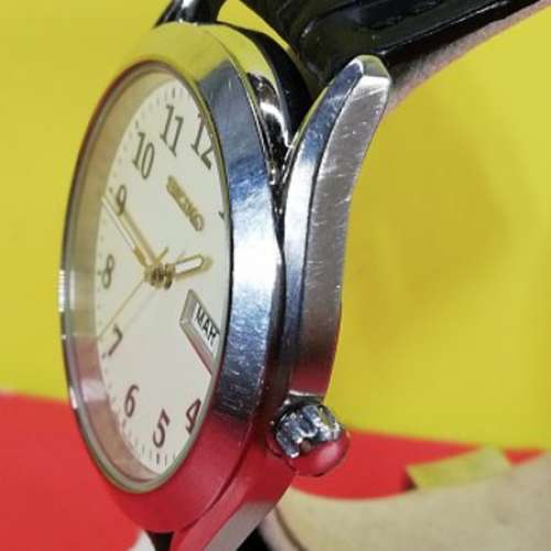 Seiko 精工石英皮帶腕錶