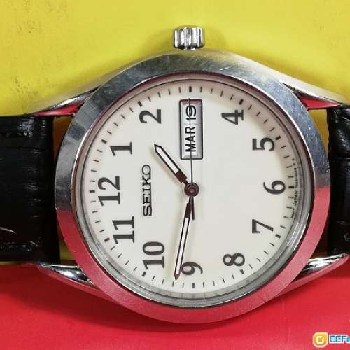 Seiko 精工石英皮帶腕錶
