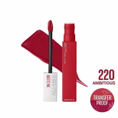 Maybelline 超持久霧面唇釉 220 Super Stay Matte Ink Liquid Lipstick