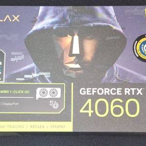 Nvidia GALAX GeForce RTX 4060 1-Click OC 2X 行貨有保養 8GB RTX4060
