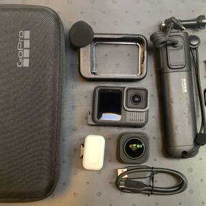 [觀塘實體店] 二手 GoPro Hero 13 (連gopro 廣角鏡+ Volta自拍杆) 行貨保養期到20...