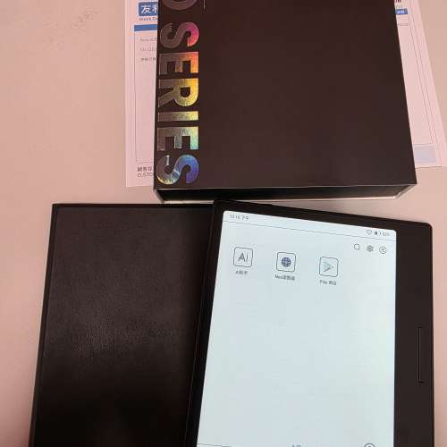 99新 行貨 boox 文石 Go 7 Color 1彩色電子閱讀器 連保護套 保養到2026年7月