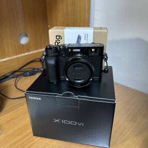 Fujifilm X100VI 黑色行貨 保養至09-26