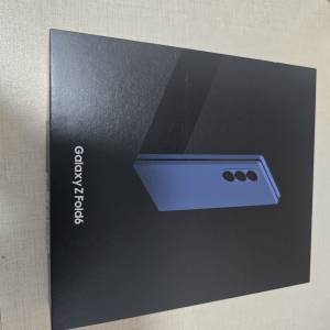 全新未開封Samsung Galaxy Z Fold 6 256GB Navy