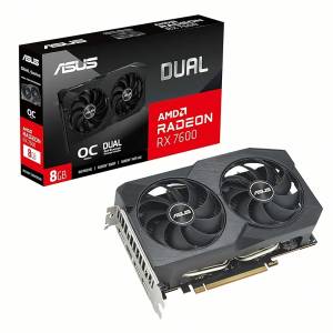 徵收Asus RX7600  Dual Radeon V2 OC 版 8GB