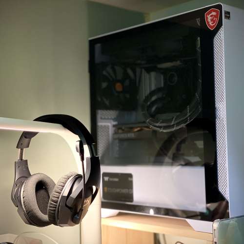 AMD自組電腦 Ryzen 5600X,RTX 3060,16GB RAM,水冷,Micro ATX