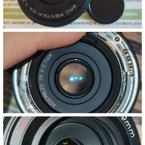 Pentax 40mm F2.8 Limited / FA24-90mm