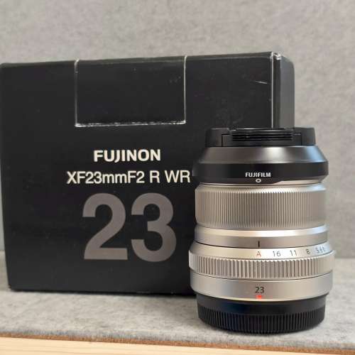 Fujifilm XF 23mm F2 R WR Silver