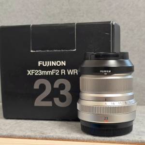 Fujifilm XF 23mm F2 R WR Silver