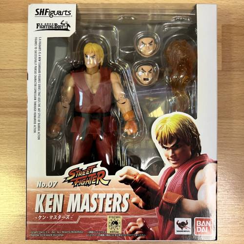 Bandai SHF Street Fighter Ken 街頭霸王 Ken （全新）