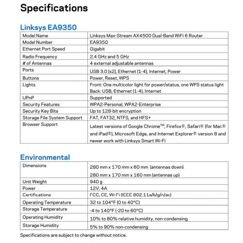 🌐Linksys【雙頻WIFI 6|AX4500】EA9350 MAX-STREAM Dual-Band Router 無線上網寬頻|...