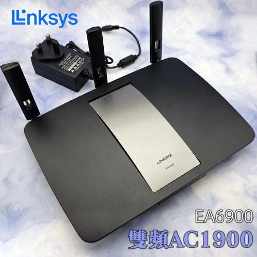🌐Linksys【雙頻WIFI 5|AC1900】EA6900 MAX-STREAM Dual-Band Router 無線上網寬頻...