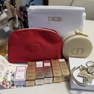 Dior 化妝袋連試用套裝七支