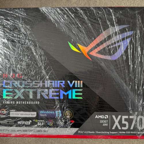 ASUS ROG Crosshair VIII Extreme EATX X570 (全新)