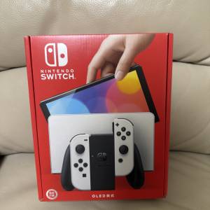 Switch oled 全新未開 有一年保養