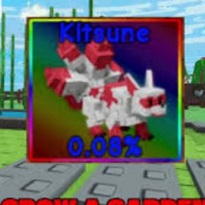 roblox grow a garden 培養花園 九尾kitsune 全網最平 倉庫有四隻 買越多越平